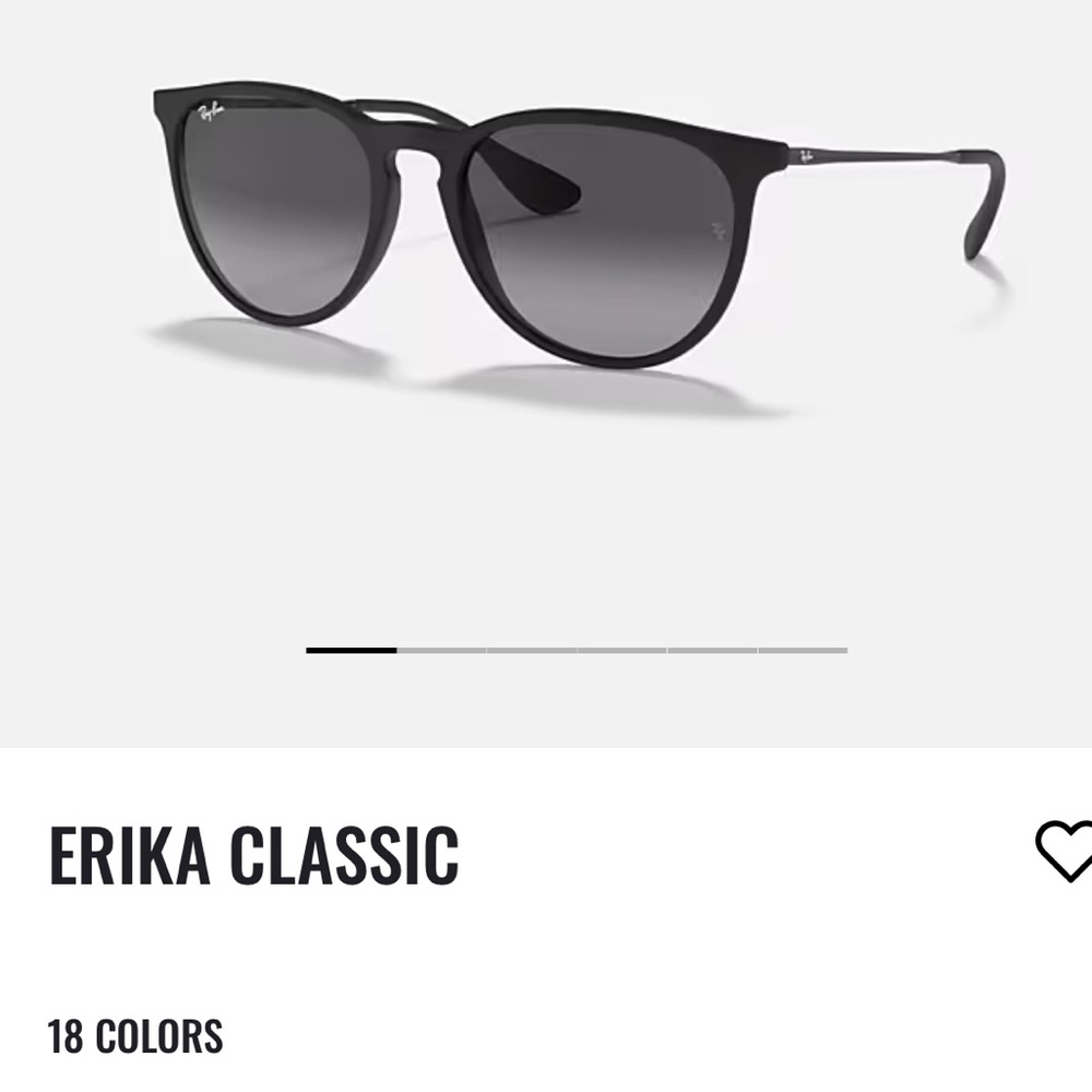 RayBan Sunglasses, NEW with case, cleansing cloth.RB 4171, Style Name is ERIKA - Picture 8 of 12